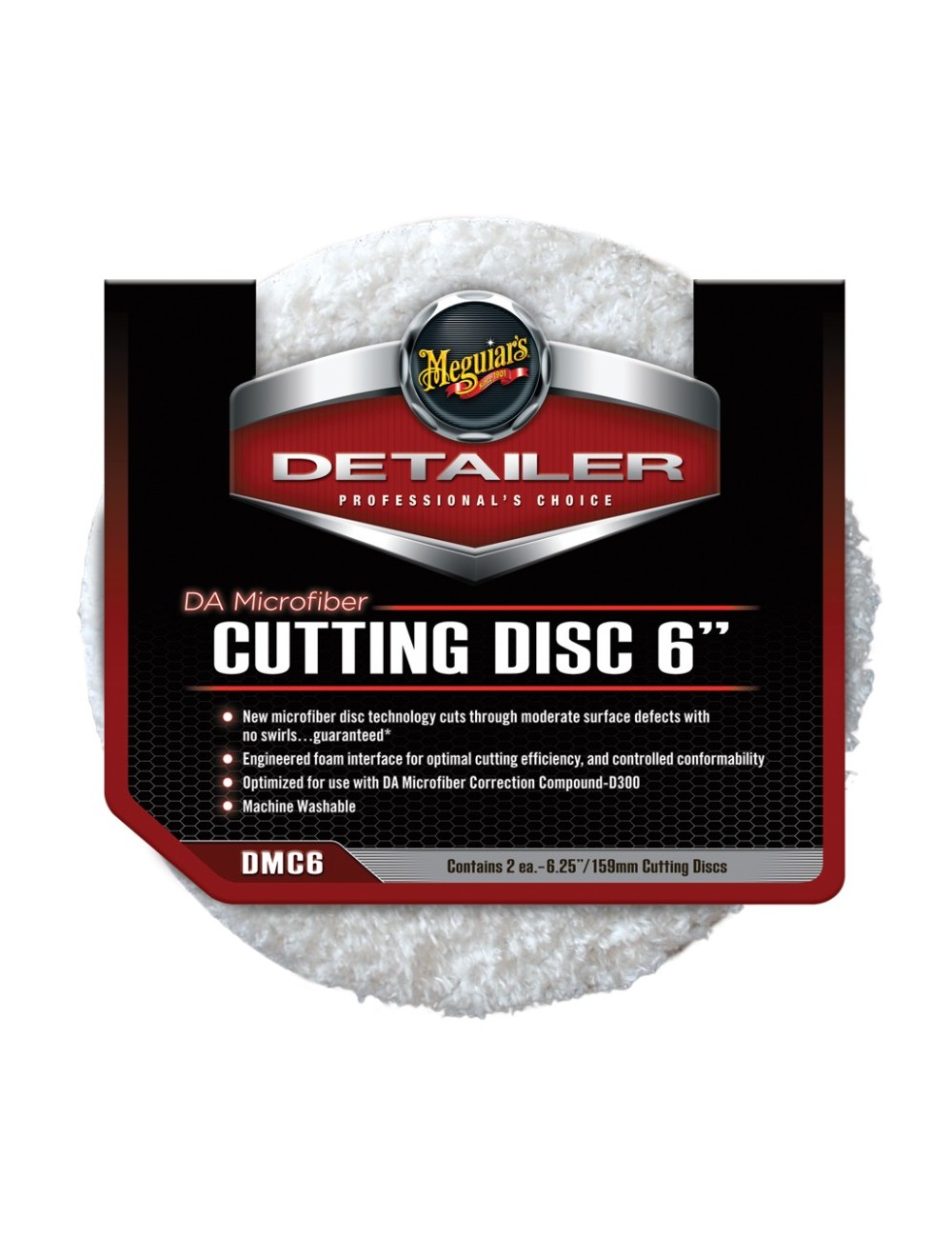 Meguiar's DA Microfiber Cutting Disc 159mm