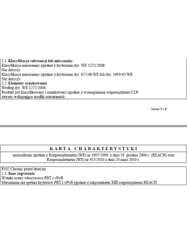 Sonax Profiline Plastic Protectant Exterior 1L Dressing do plastików zewnętrznych