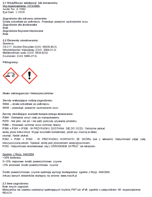 Maxifi Master Pre-Spray 500g