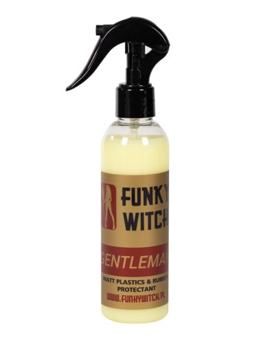 Funky Witch Gentleman Matt Plastics & Rubber Protectant 215ml