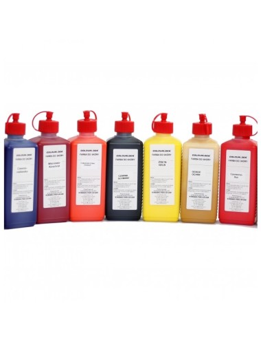 Colourlock Farba Do Skóry Ciemnobrązowa Schoko 250ml