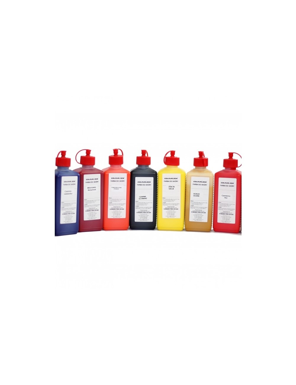 Colourlock Farba Do Skóry Smoła Teer 1L