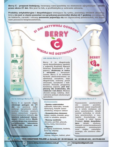 Tevo Berry Coat 500ml Preparat wirusobójczy