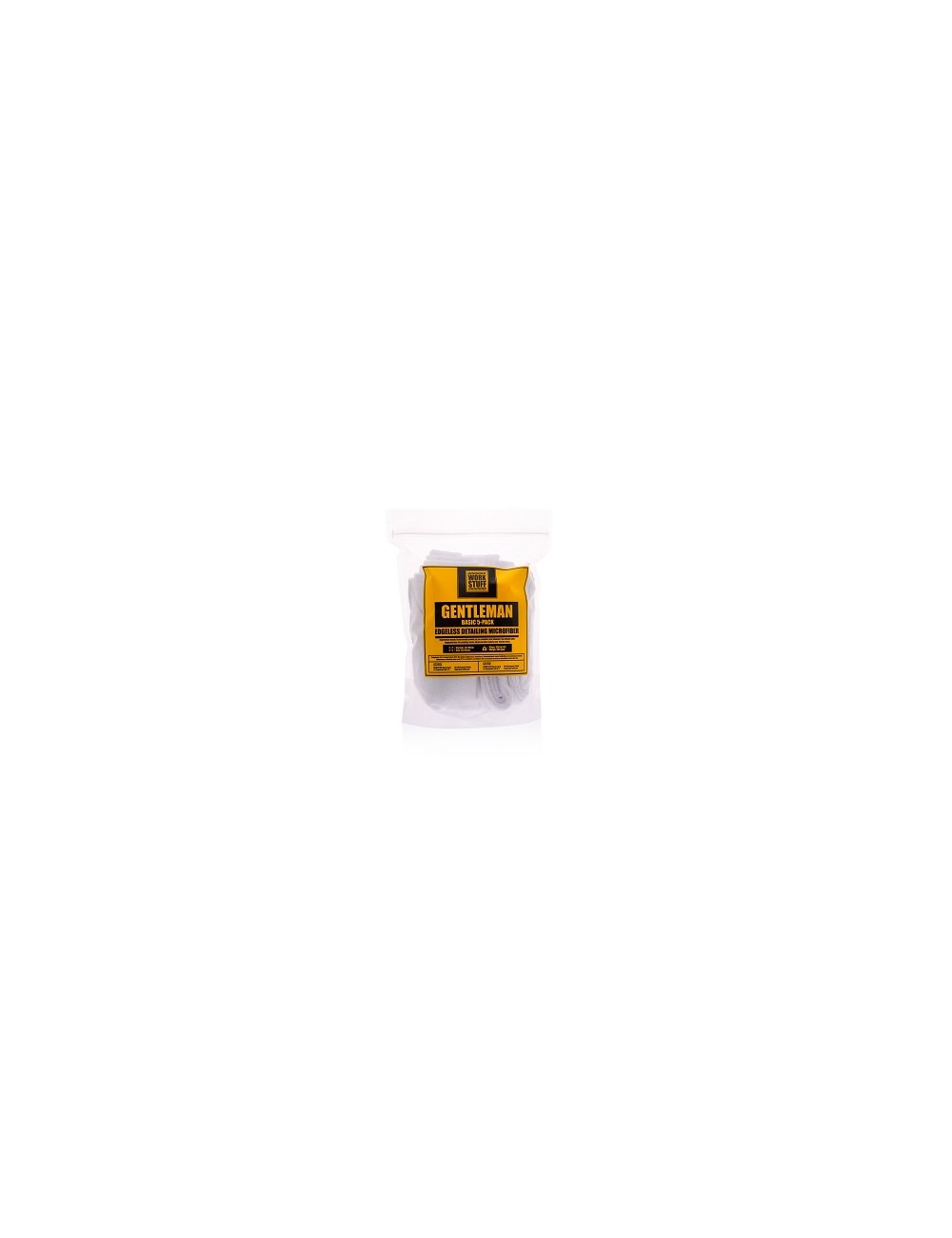 Work Stuff Gentleman Basic 5pack White Microfiber 40x40cm
