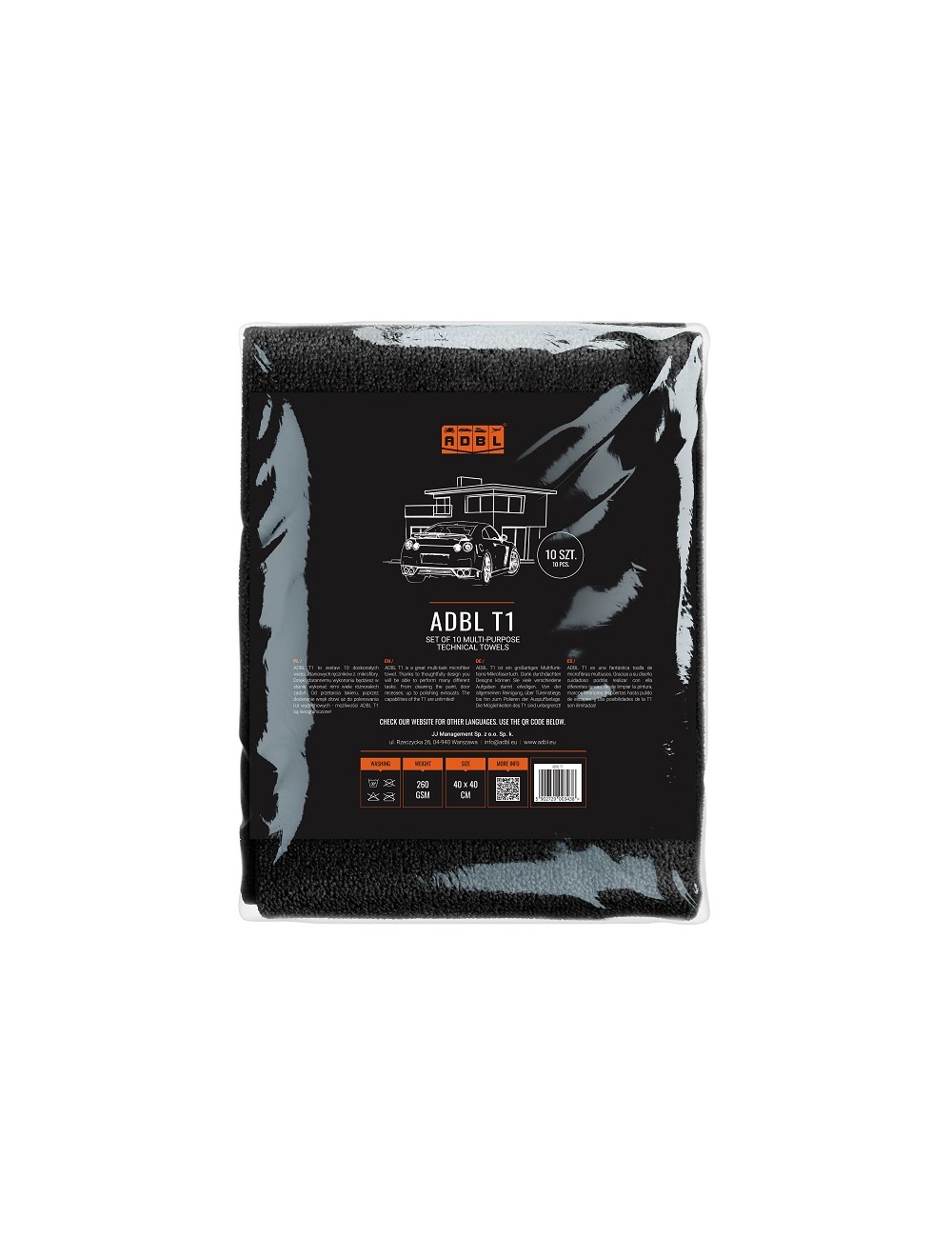 ADBL T1 - Mikrofibry 10szt