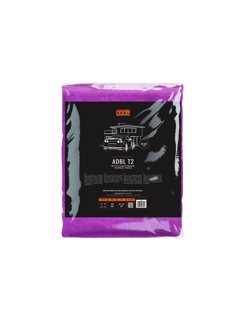 ADBL T2 - Mikrofibry 440gsm 10szt