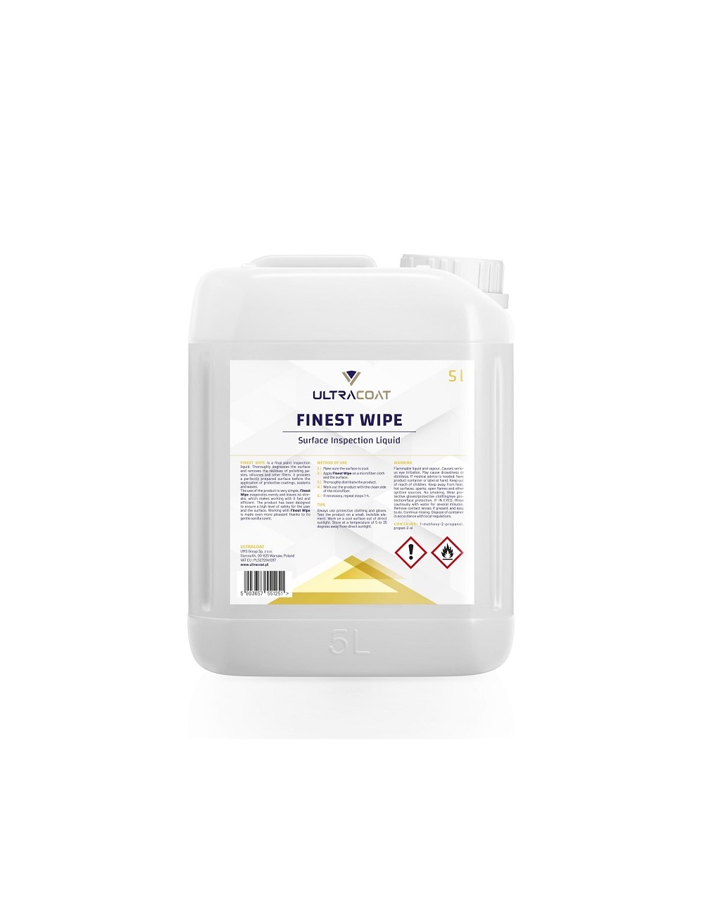 Ultracoat Finest Wipe 5L