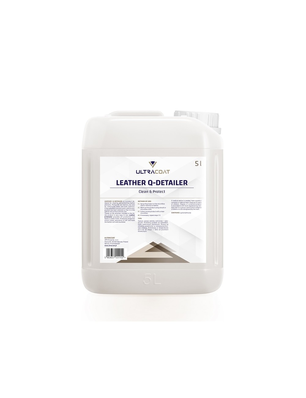 Ultracoat Leather Q-Detailer 5L