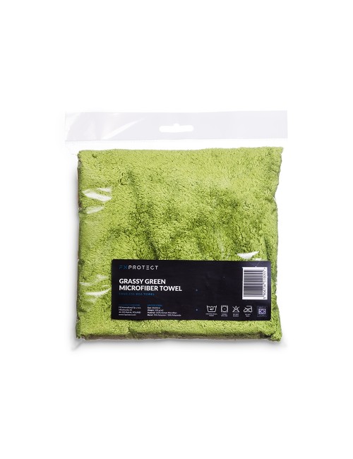 FX Protect Grassy Green Boa Microfiber Towel