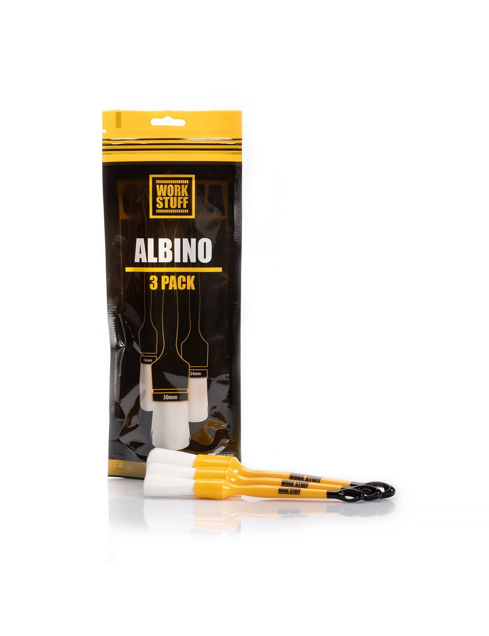 Work Stuff Detailing Brush Albino 3-pack
