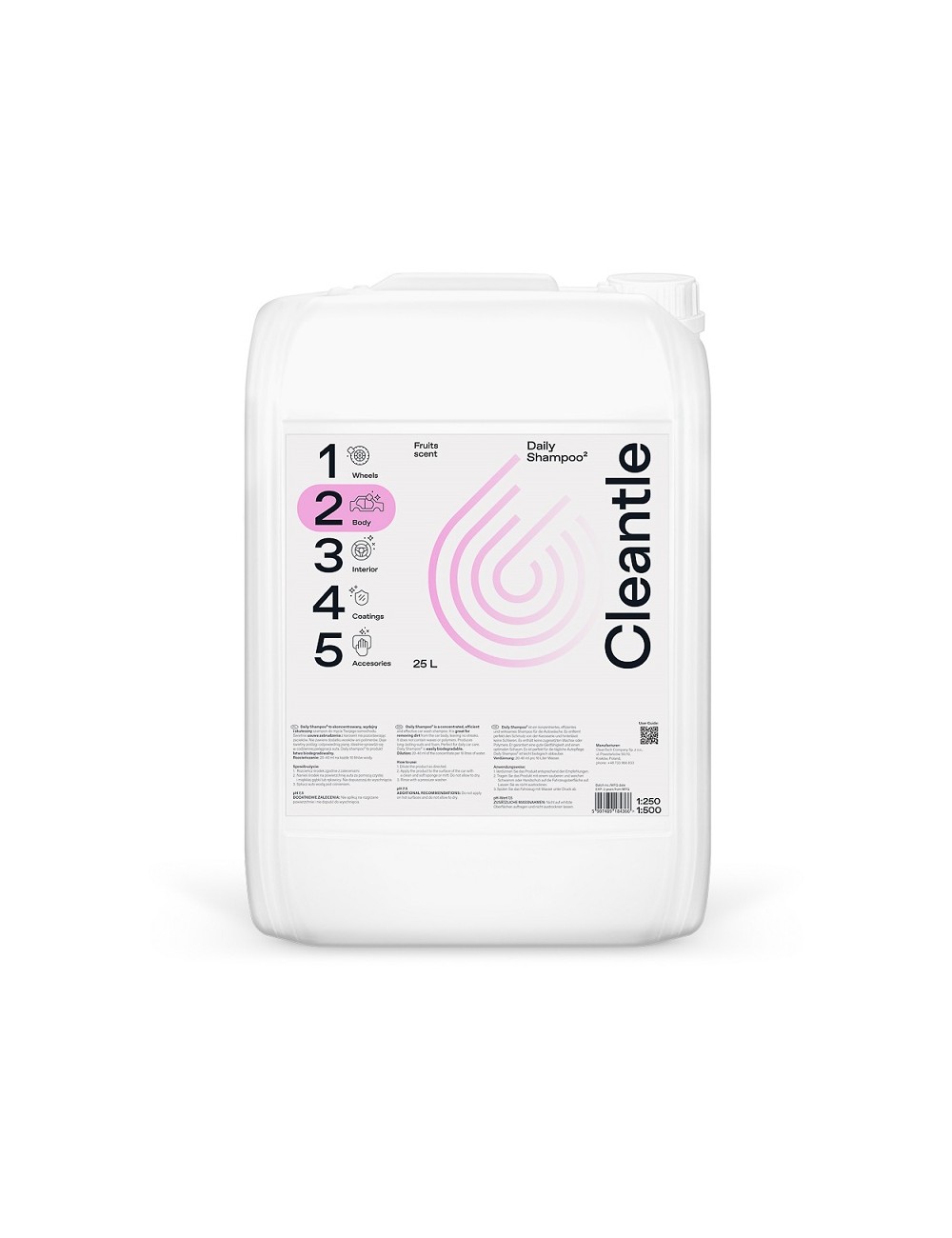 Cleantle Daily Shampoo2 25L