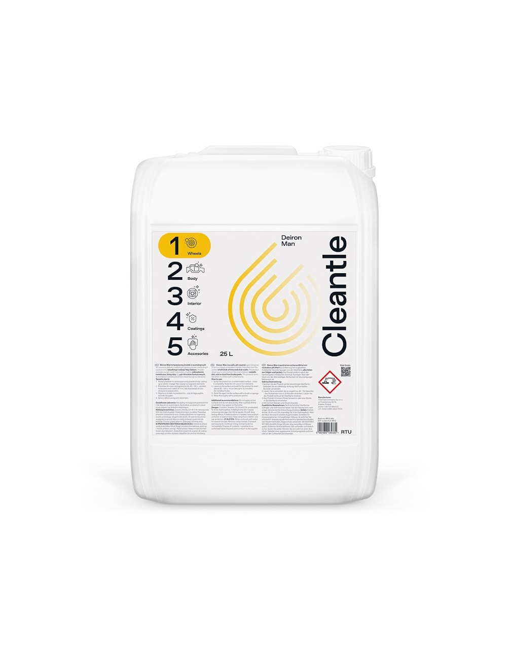 Cleantle Deiron Man 25L