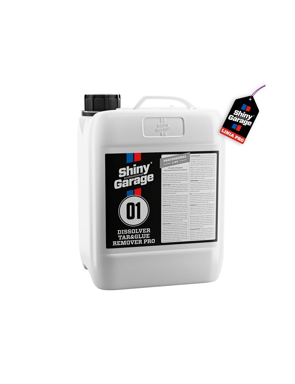Shiny Garage Dissolver Tar&Glue Remover 5L