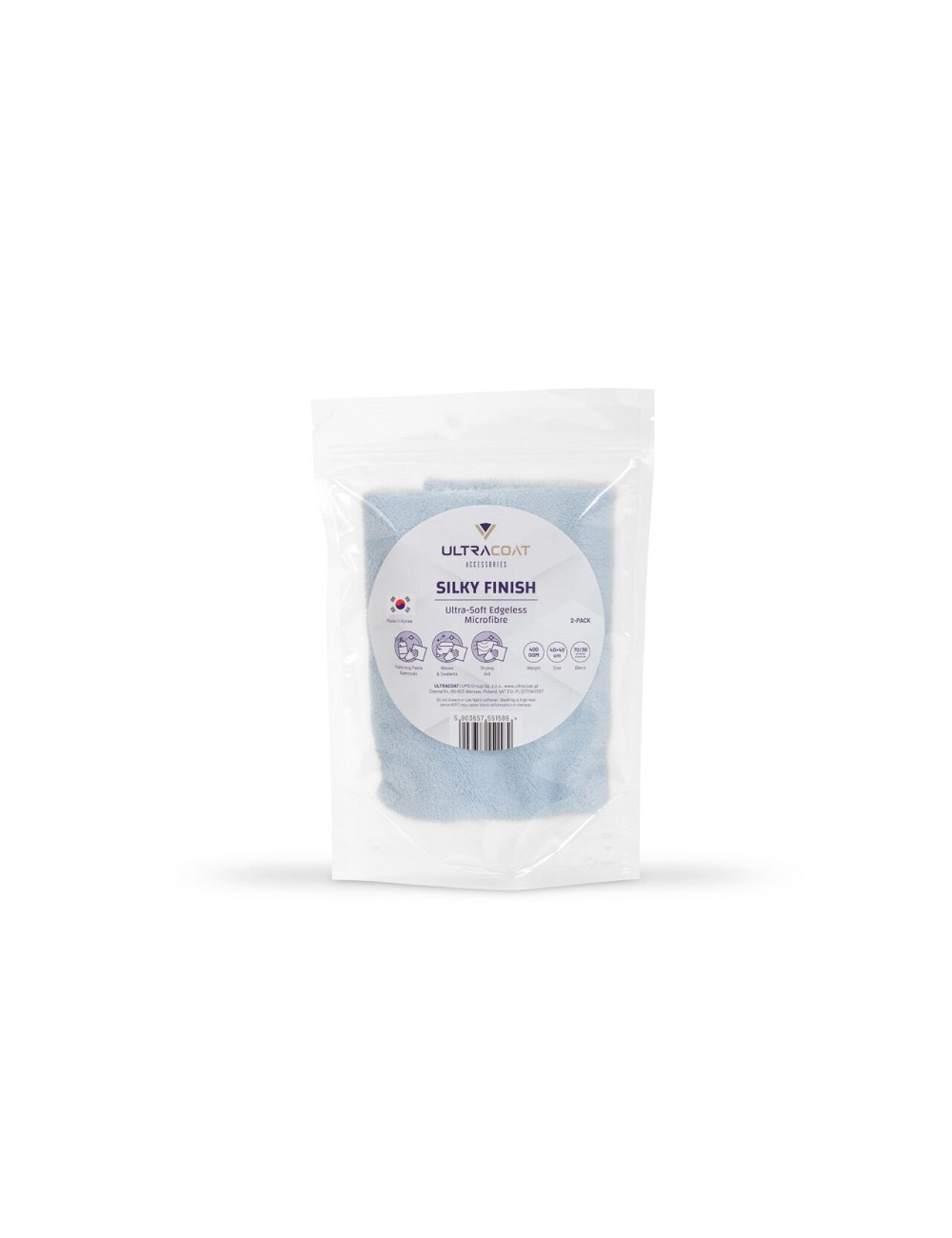 Ultracoat Silky Finish Mikrofibre Cloth 2-pack