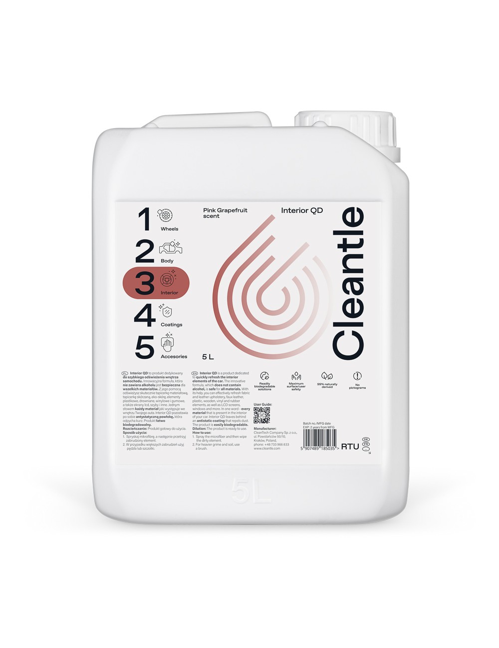 Cleantle Interior QD 5L