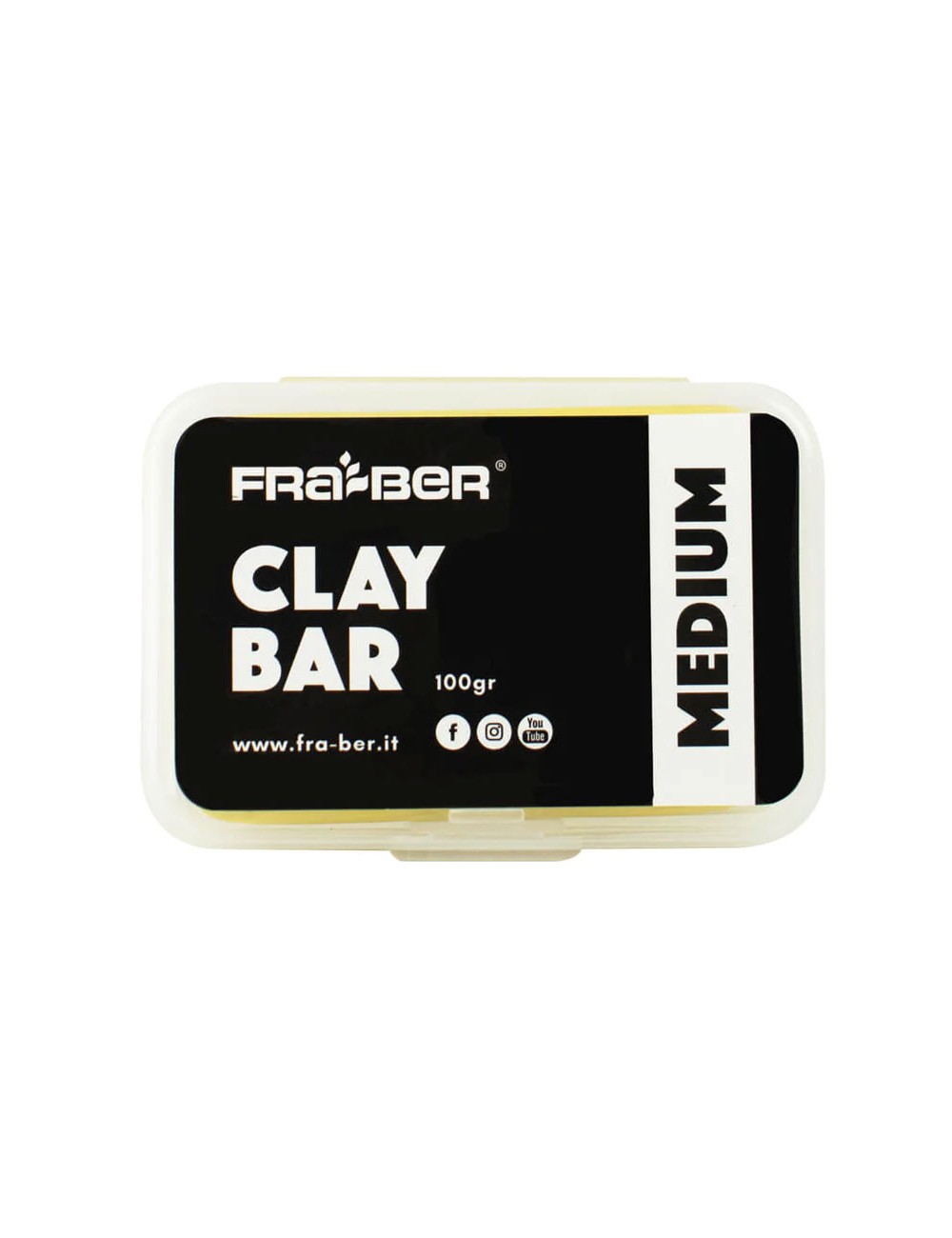 Innovacar Clay Bar Yellow Średnia Glinka 100g