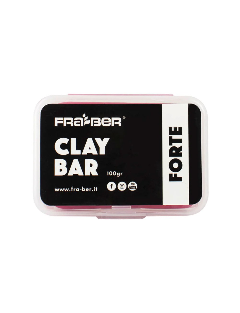 Innovacar Clay Bar Red Twarda Glinka 100g
