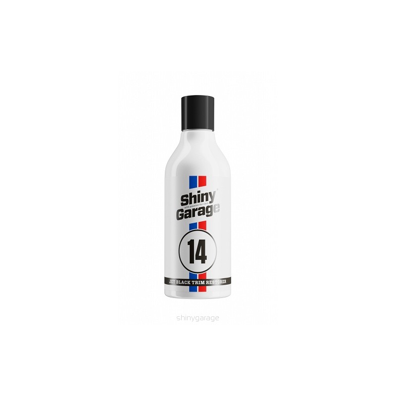 Shiny Garage Jet Black Exterior Trim Restorer 250ml