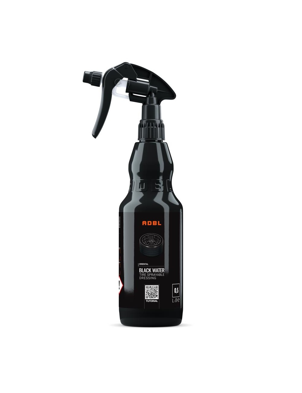 ADBL Black Water 500ml - dressing, nabłyszczacz do opon w sprayu
