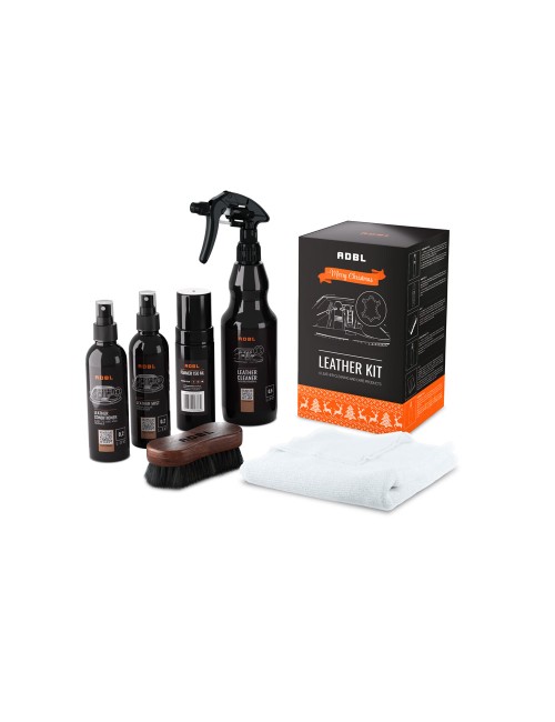 ADBL Leather Kit - zestaw produktów do czyszczenia i pielęgnacji tapicerki skórzanej