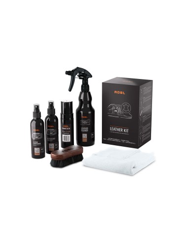 ADBL Leather Kit - zestaw produktów do czyszczenia i pielęgnacji tapicerki skórzanej