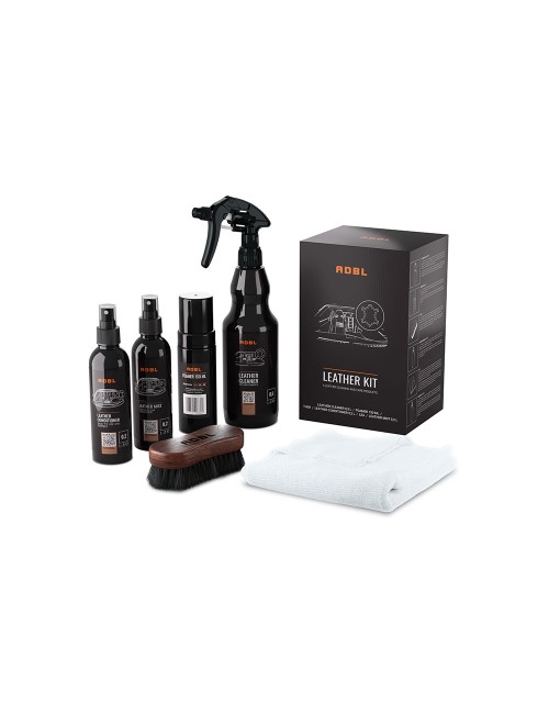 ADBL Leather Kit - zestaw produktów do czyszczenia i pielęgnacji tapicerki skórzanej
