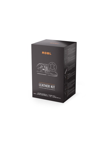 ADBL Leather Kit - zestaw produktów do czyszczenia i pielęgnacji tapicerki skórzanej