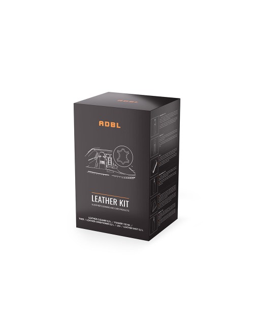 ADBL Leather Kit - zestaw produktów do czyszczenia i pielęgnacji tapicerki skórzanej