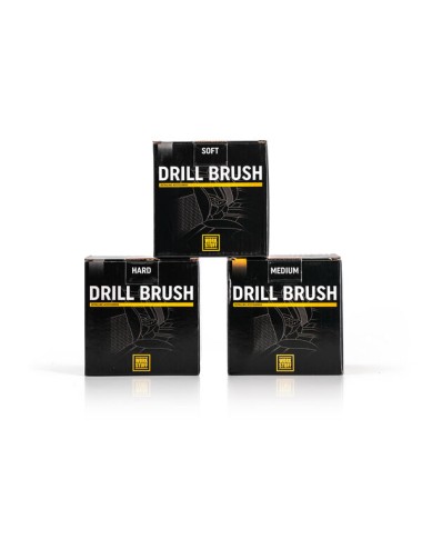 Work Stuff Drill Brush 3-pack - zestaw szczotek na wkrętarkę