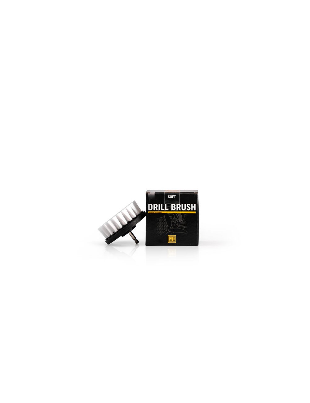 Work Stuff Drill Brush Soft - szczotka do czyszczenia tapicerki na wkrętarkę