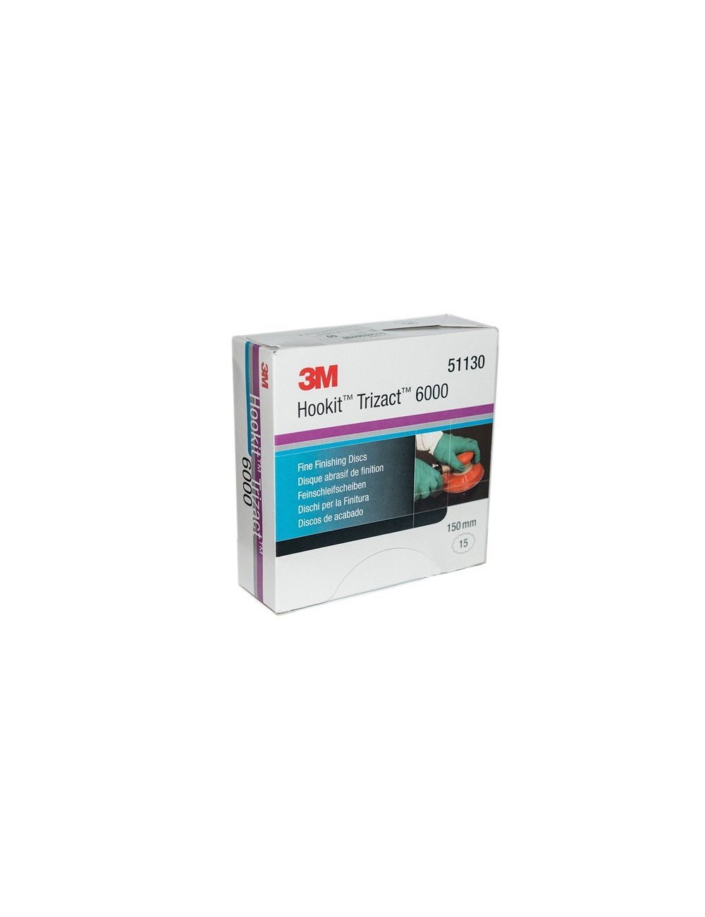 3M Trizact P6000 150mm krążek ścierny