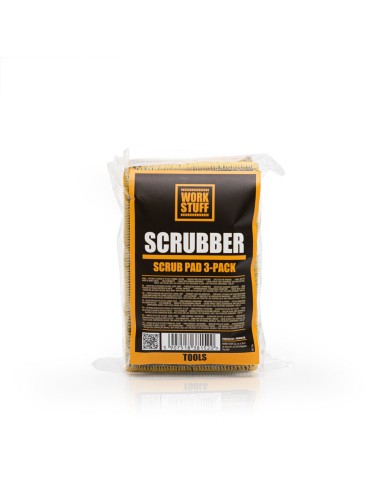 Work Stuff Scrubber Scrub Pad 3-pack - dwustronny pad do czyszczenia wnętrza