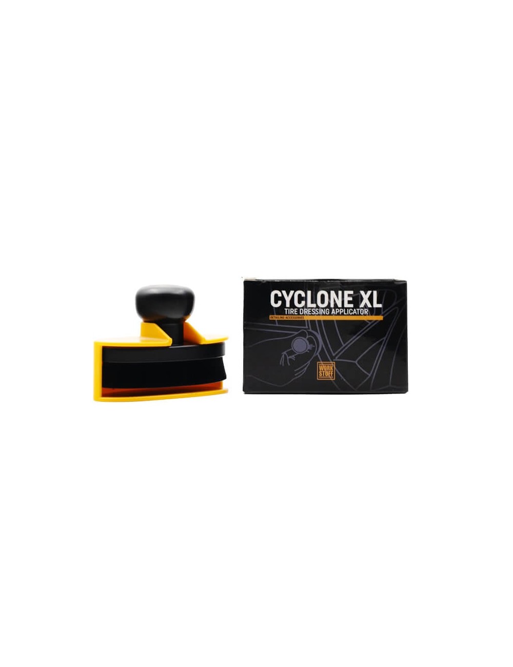 Work Stuff Cyclone Tire Brush Applicator XL - duży pędzelek do opon
