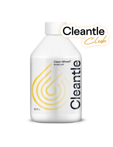 Cleantle Clean Wheel2 500ml - kwasowy preparat do usuwania trudnych zabrudzeń z felg