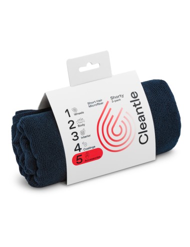 Cleantle Mikrofibra Shorty 3-pack 350gsm 40x40cm