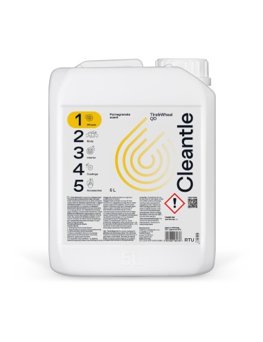 Cleantle Tire&Wheel QD 5L - środek do nabłyszczania felg i opon