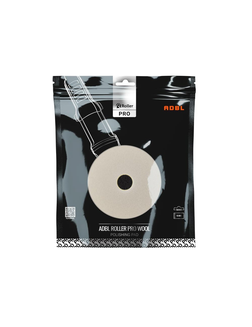 ADBL Roller Pro Wool DA150 - profesjonalny pad polerski z krótkiej wełny