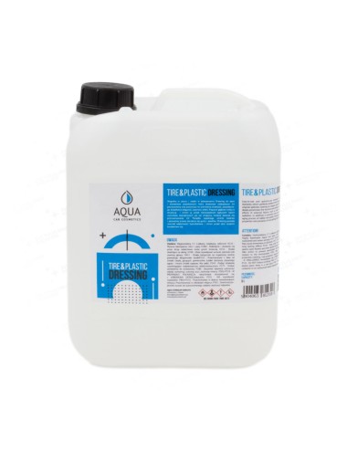 AQUA Tire and Plastic Dressing 5L - do opon i elementów plastikowych