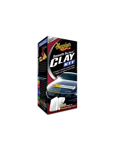 Meguiar's Smooth Surface Clay Kit - Zestaw do czyszczenia lakieru