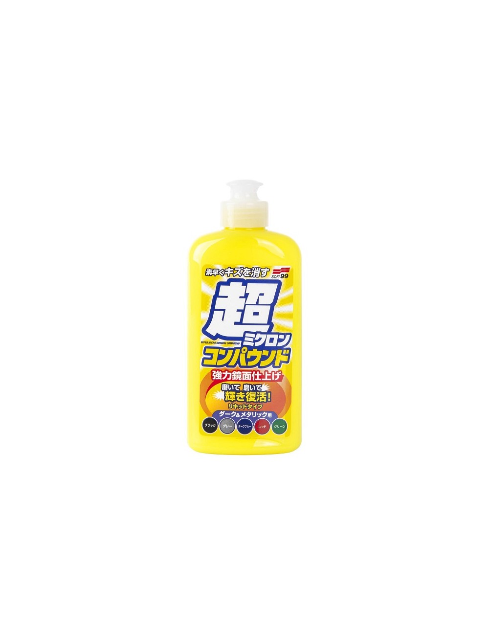 Soft99 Micro Liquid Compound Set Dark & Metallic 250ml - cleaner do lakieru