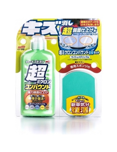 Soft99 Micro Liquid Compound Set Light & Metallic 250ml - cleaner do lakierów jasnych