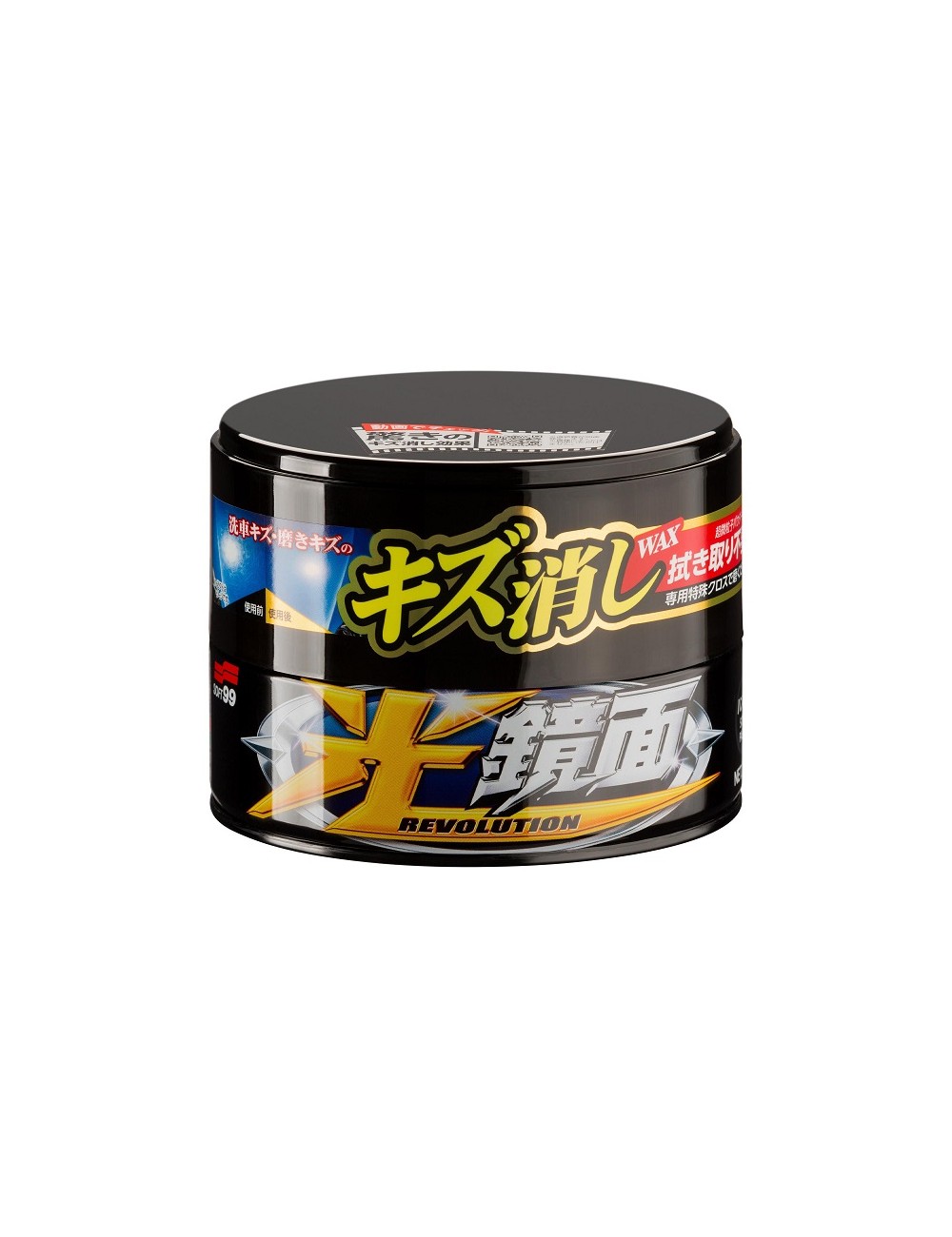 Soft99 New Scratch Clear Wax-Mirror Finish Dark & Black