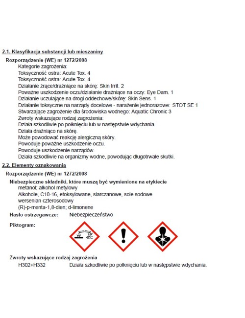 Car Pro Inside Preparat do czyszczenia wnętrza 500ml