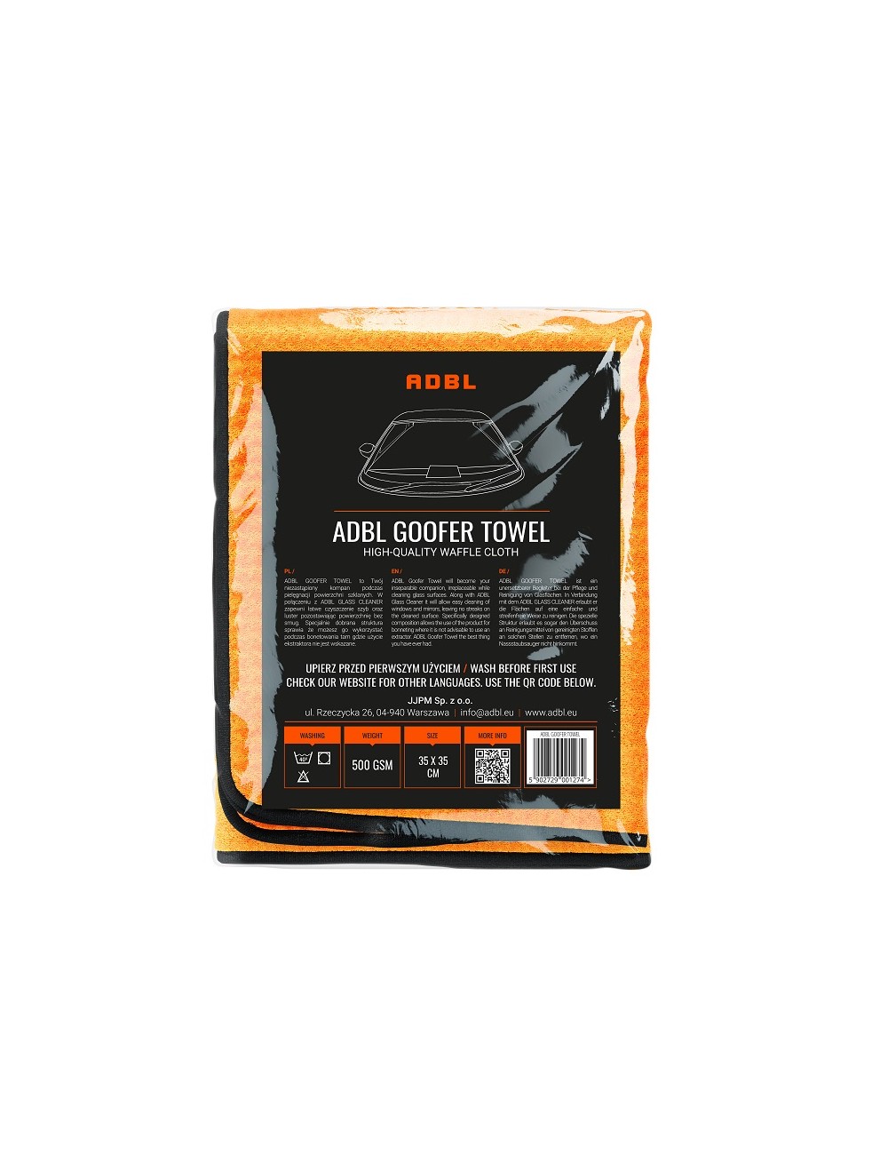 ADBL Goofer Towel 35x35cm