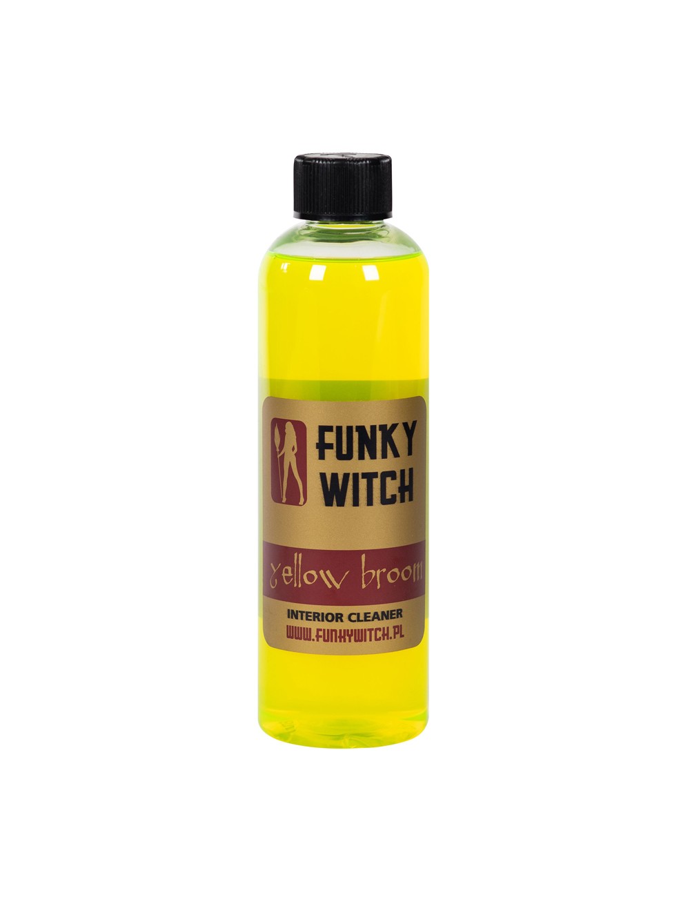 Funky Witch Yellow Broom Interior Cleaner 500ml