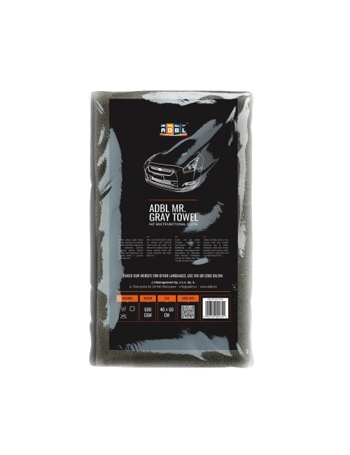 ADBL Mr.Gray Towel 60x40cm